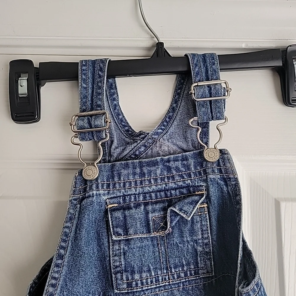 Old Navy Toddler Girl's Denim Overalls Dress